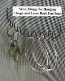 Earring Holder & Jewelry Organizer Cabinet - Hydrangea Earring Holder Gallery  