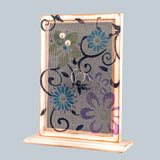 Classic Earring Holder - Floral Scroll Design
