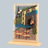 Classic Earring Holder - French Bistro Design