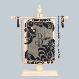 Classic Earring Holder - Personalized - Damask Design