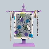 Classic Earring Holder - Personalized - Dippin Dots Design
