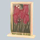 Classic Earring Holder - Tulips