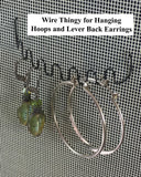 Earring Holder & Jewelry Organizer Cabinet - Sea Turtle Design Earring Holder Gallery  